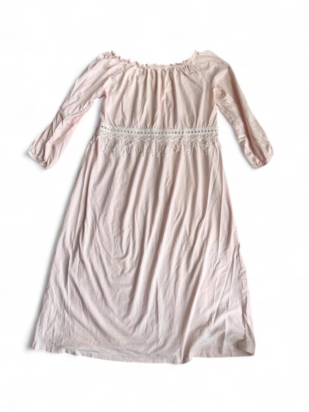 coquette boho pink midi dress ⋆.𐙚 ̊ - Picture 2 of 4